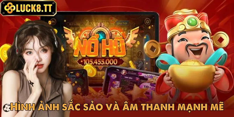 Sảnh có đồ họa cực đỉnh và đẹp mắt